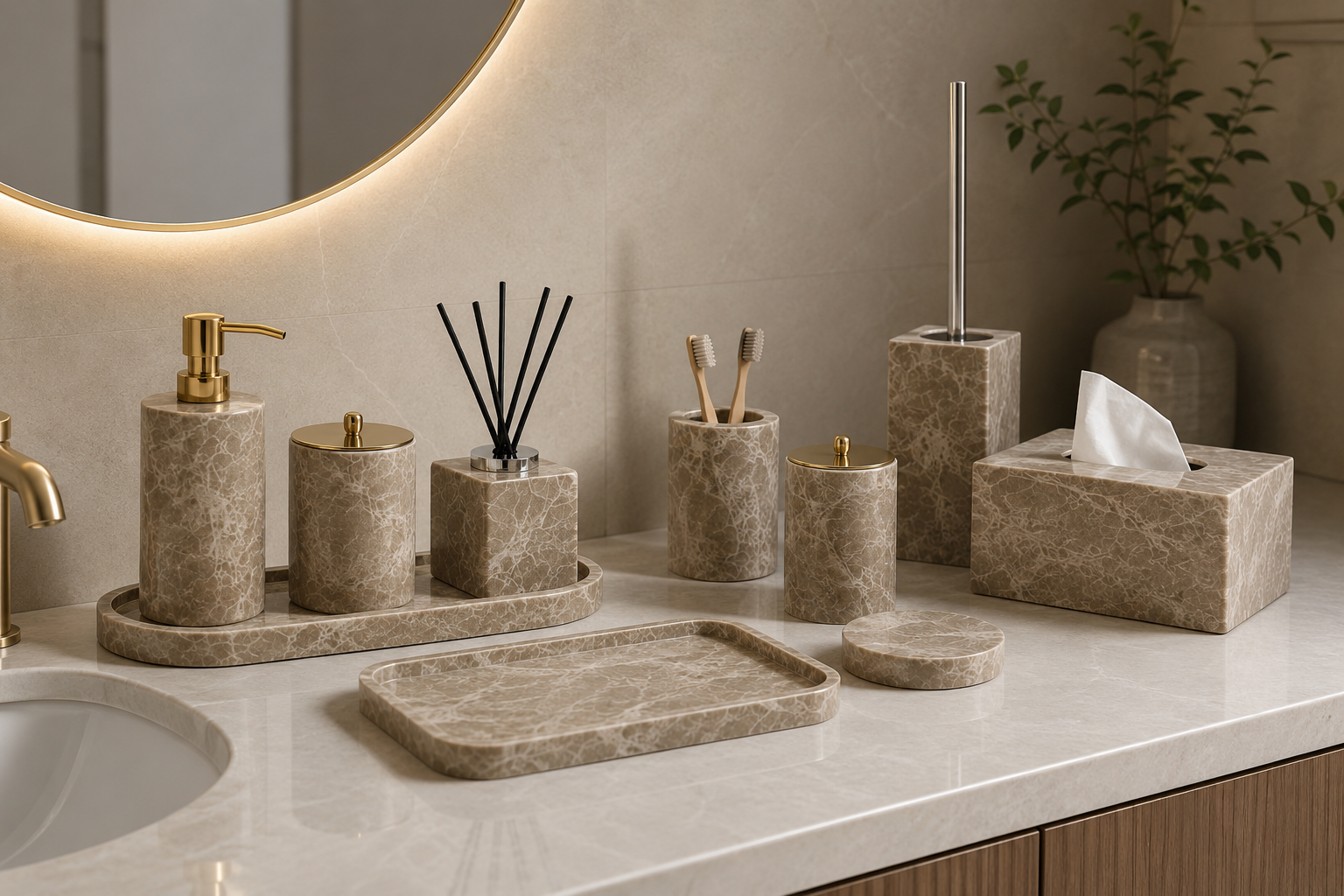 Velmora Bathroom Set
