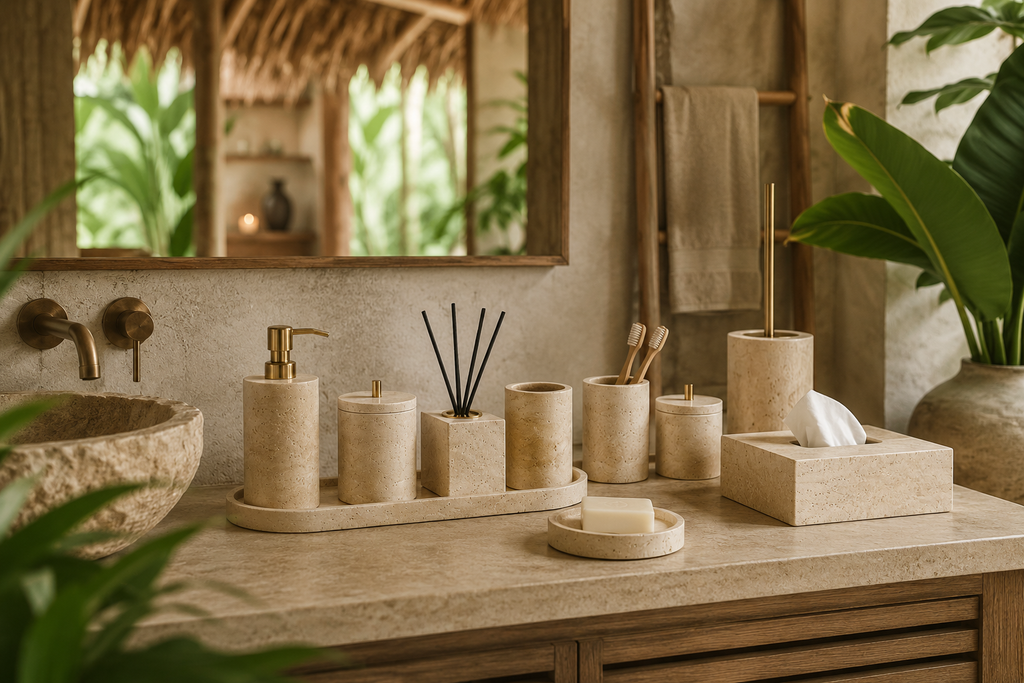 Caliza Bathroom Set