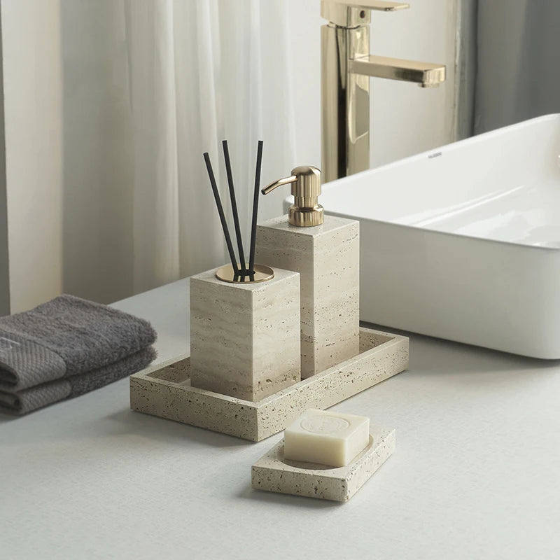 Caliza Bathroom Set