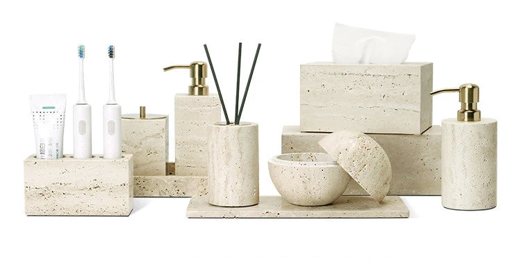 Caliza Bathroom Set