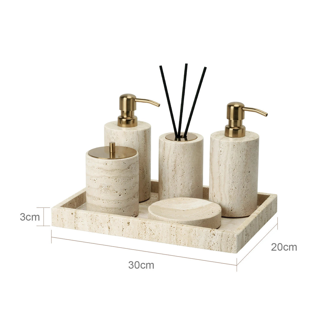 Caliza Bathroom Set