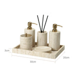 Caliza Bathroom Set