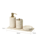 Caliza Bathroom Set