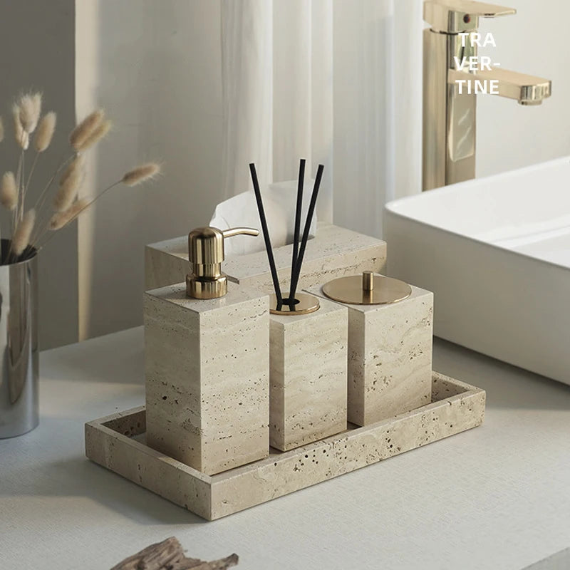 Caliza Bathroom Set