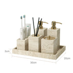 Caliza Bathroom Set