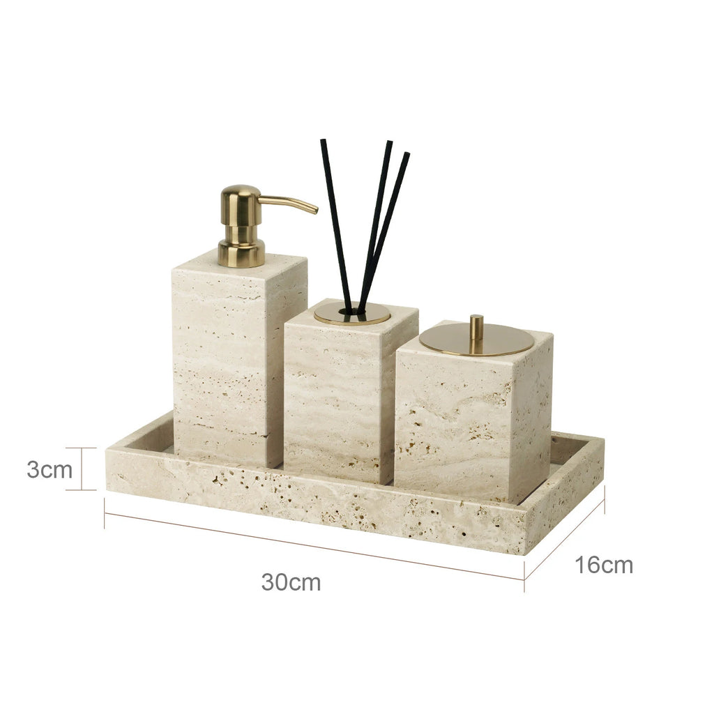 Caliza Bathroom Set