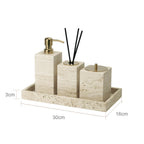 Caliza Bathroom Set