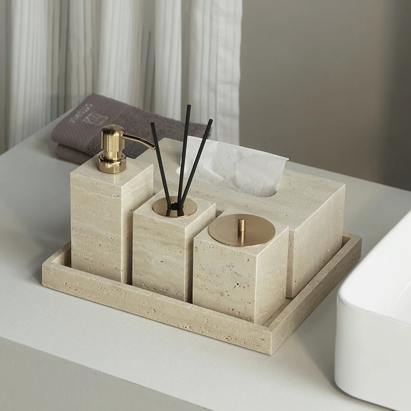 Caliza Bathroom Set